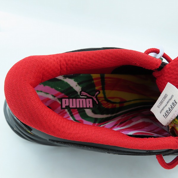 実際に弊社で買取させて頂いた【未使用】PUMA/プーマ×FERRARI/フェラーリー Exotek NITRO スニーカー 308172-01/26.5の画像 4枚目