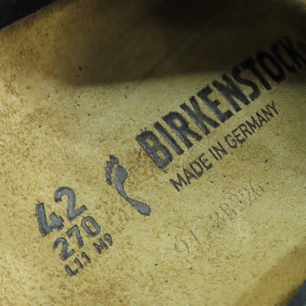 実際に弊社で買取させて頂いたBIRKEN STOCK/ビルケンシュトック  ZURICH/チューリッヒ Narrow スエード サンダル DM45-1025060/27の画像 5枚目