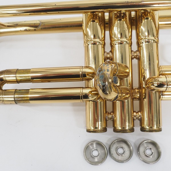 実際に弊社で買取させて頂いたTHE MOMBASA/モンバサ ML トランペット ゴールド ハードケース付の画像 5枚目