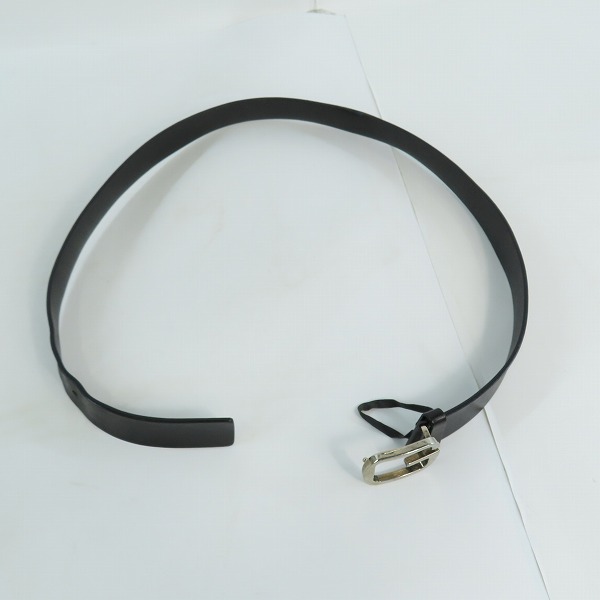 実際に弊社で買取させて頂いたGUCCI/グッチ Gバックル レザーベルト 162931 492694 85・34の画像 9枚目