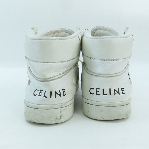 実際に弊社で買取させて頂いたCELINE/セリーヌ ハイカット スニーカー MU0221/41の画像 1枚目