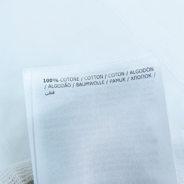 実際に弊社で買取させて頂いた【JPタグ】MONCLER /モンクレール  20ss MAGLIA レターリングロゴ 半袖 Tシャツ ホワイト F10918C73710 8390T/XLの画像 4枚目