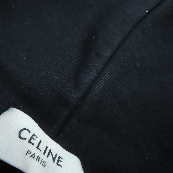 実際に弊社で買取させて頂いた【JPタグ】CELINE/セリーヌ 21AW Chambord Loose Sweatshirt シャンボールルーズ パーカー  2Y493052H/Sの画像 9枚目