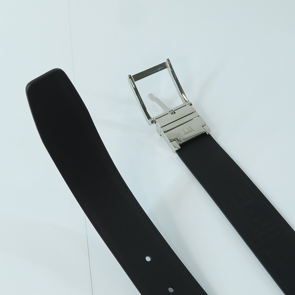 実際に弊社で買取させて頂いたdunhill/ダンヒル ピンバックル レザーベルト 42/107の画像 2枚目
