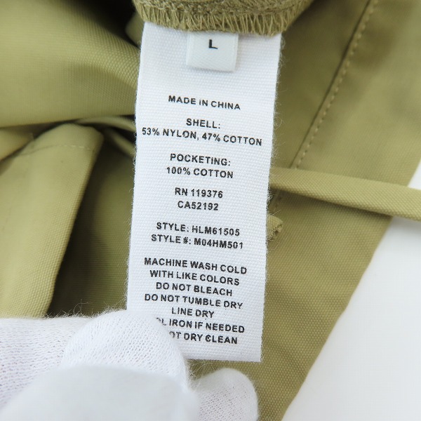 実際に弊社で買取させて頂いたHelmut Lang/ヘルムートラング Logo Patch Zip Shirt ロゴパッチジップ半袖シャツ HLM61505 M04HM501/Lの画像 3枚目