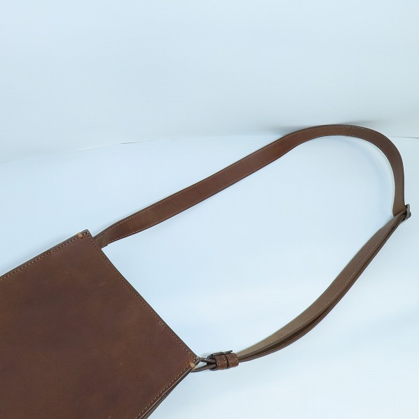 実際に弊社で買取させて頂いた土屋鞄製造所/ツチヤカバン オリジンオイルヌメ ヴェイス ショルダーバッグの画像 5枚目