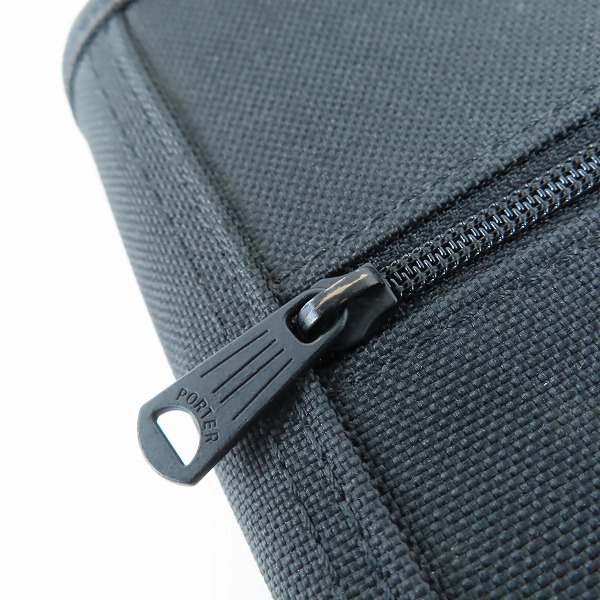 実際に弊社で買取させて頂いたPORTER/ポーター ラウンドジップ クラッチバッグの画像 6枚目
