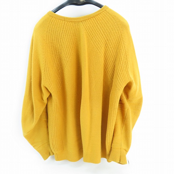 実際に弊社で買取させて頂いたTOMORROWLAND/トゥモローランド 22AW ウールナイロン クルーネックプルオーバー 63-02-25-02037/Mの画像 1枚目