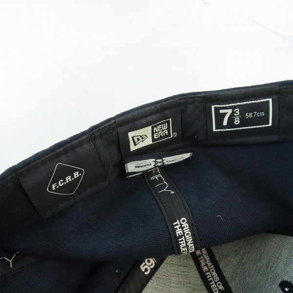実際に弊社で買取させて頂いたF.C.Real Bristol×NEW ERA/FCレアルブリストル×ニューエラ キャップ 59FIFTY 7-3/8 の画像 5枚目