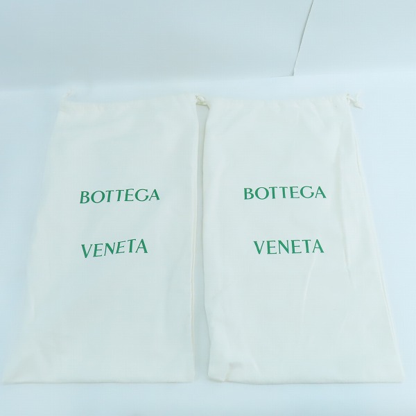 実際に弊社で買取させて頂いたBOTTEGA VENETA/ボッテガヴェネタ パドル ロングブーツ ダークグリーン/41の画像 9枚目