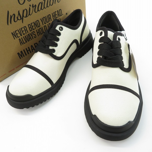 実際に弊社で買取させて頂いた【未使用】MIHARAYASUHIRO×GU/ミハラヤスヒロ×ジーユー オリジナルソールダービーシューズMY 333538/26