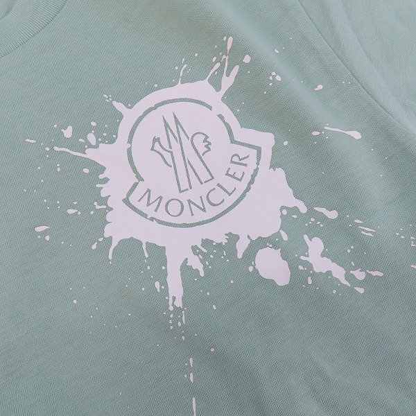 実際に弊社で買取させて頂いたMONCLER/モンクレール MAGLIA MANICHE CORTE プリント Tシャツ I10938C00016 /XSの画像 6枚目