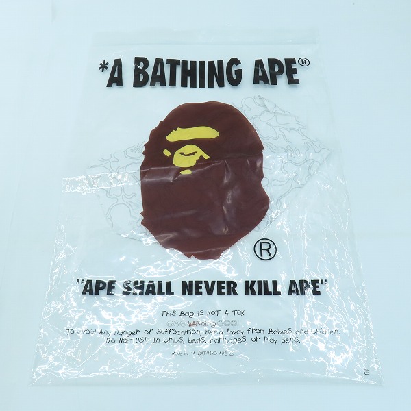 実際に弊社で買取させて頂いたA BATHING APE/アベイシングエイプ 1ST CAMO COLLEGE PULLOVER/カモカレッジプルオーバーパーカー 001PPK301005M/3XLの画像 9枚目