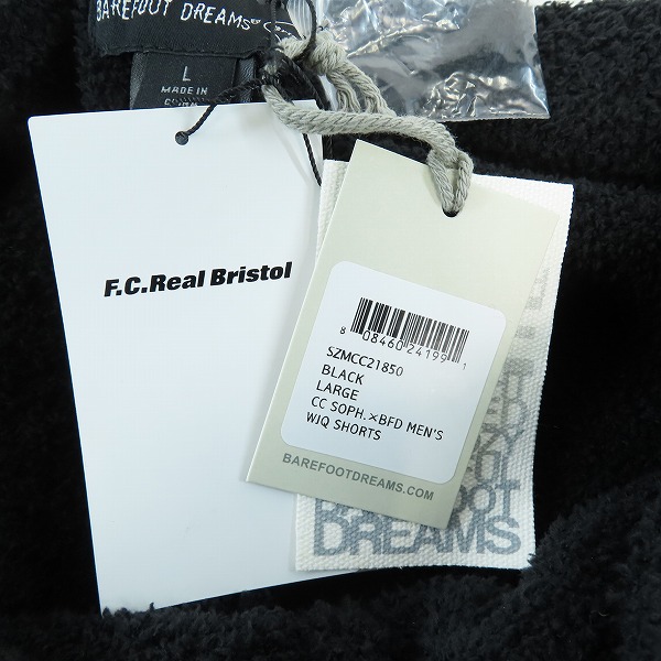 実際に弊社で買取させて頂いた【未使用】F.C.R.B./F.C.レアルブリストル×BAREFOOT DREAMS/ベアフットドリームス ハーフパンツ 23SS FCRB-230084/Lの画像 5枚目