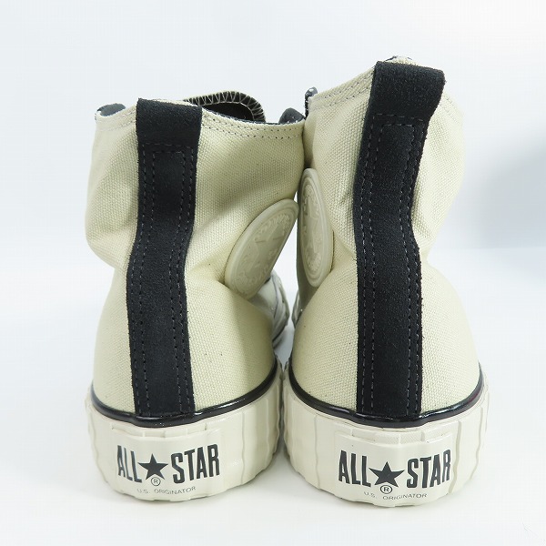 実際に弊社で買取させて頂いた【未使用】 CONVERSE/コンバース オールスター US リブド ハイカット スニーカー 1SD863/27の画像 1枚目