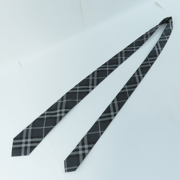 実際に弊社で買取させて頂いたBURBERRY/バーバリー チェック柄 ネクタイの画像 6枚目