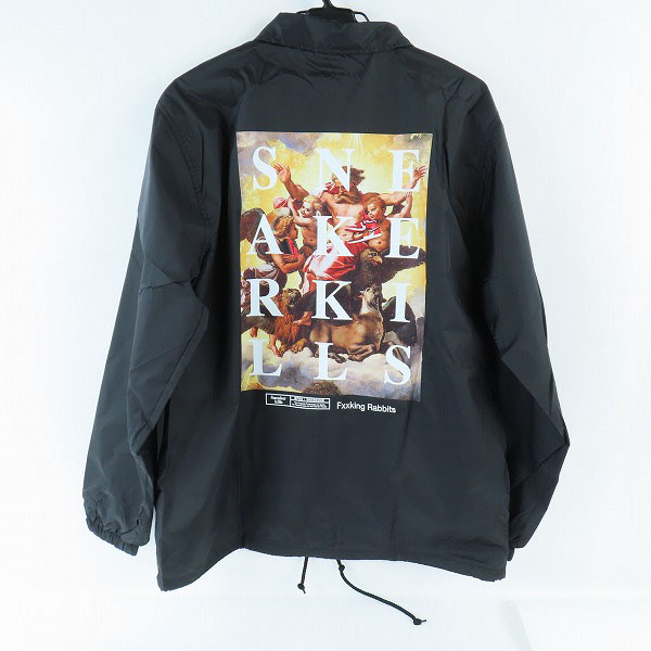 実際に弊社で買取させて頂いた(1)【未使用】FR2 × SNKRDUNK/エフアールツー × スニーカーダンク Angel Coach Jacket FRC2905/Lの画像 1枚目