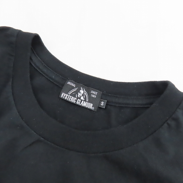 実際に弊社で買取させて頂いたHYSTERIC GLAMOUR×BE@RBRICK/ヒステリックグラマー×ベアブリック BE@R & GIRL'S FACE 2020 Tシャツ 02202CT21/Sの画像 6枚目