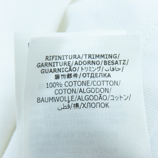 実際に弊社で買取させて頂いたALEXANDER MCQUEEN/アレキサンダーマックイーン ロゴ プリント 長袖 Tシャツ /Lの画像 5枚目