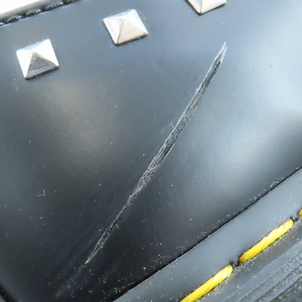 実際に弊社で買取させて頂いたDr.Martens/ドクターマーチン スタッズ チェック ローカット UK5の画像 6枚目