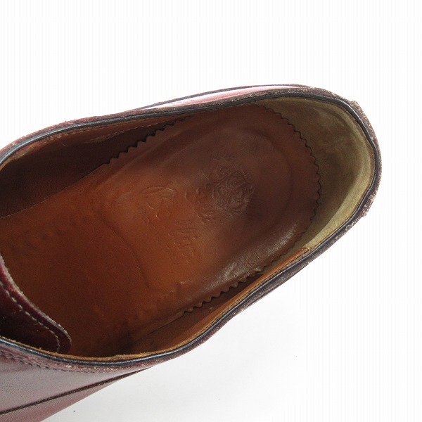 実際に弊社で買取させて頂いたBOLLINI/ボリーニ レザー ビジネスシューズ/ドレスシューズ/8の画像 4枚目