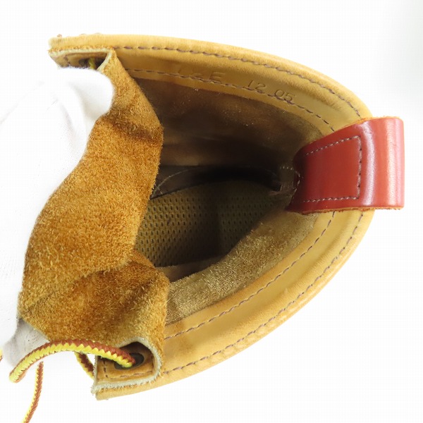 実際に弊社で買取させて頂いたWESCO/ウエスコ Jobmaster/ジョブマスター WO83467 レースアップブーツ 7.5Eの画像 4枚目