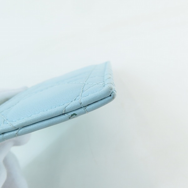 実際に弊社で買取させて頂いたDIOR/ディオール Lady Dior/レディディオール カードホルダーの画像 7枚目