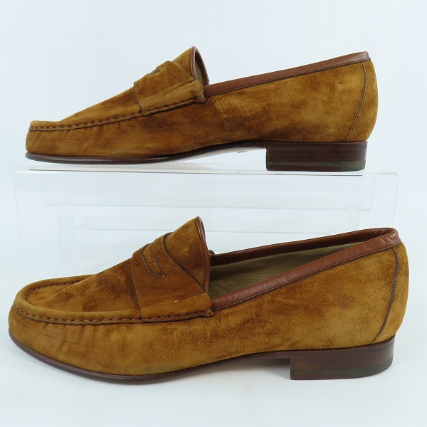 実際に弊社で買取させて頂いたGUCCI/グッチ ローファー スエード 110 0172/42の画像 3枚目