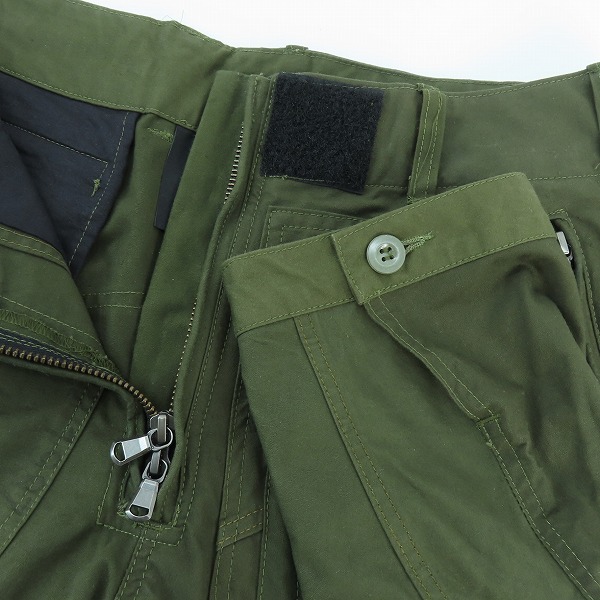 実際に弊社で買取させて頂いたBACKLASH×ripvanwinkle/バックラッシュ×リップヴァンウィンクル REMAKE JODHPUR PARACHUTE パラシュートパンツ BLR-003/Lの画像 2枚目