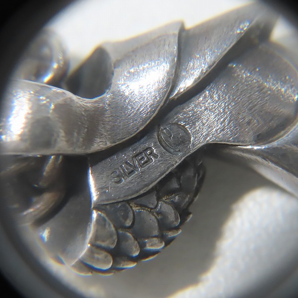 実際に弊社で買取させて頂いたBloody Mary/ブラッディマリー アーマードイーグルクロー ペンダント/ネックレスの画像 5枚目