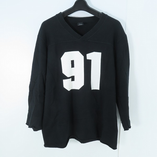 実際に弊社で買取させて頂いたNUMBER (N)INE/ナンバーナイン ガンズ期 ナンバリング ROSE スウェット/3