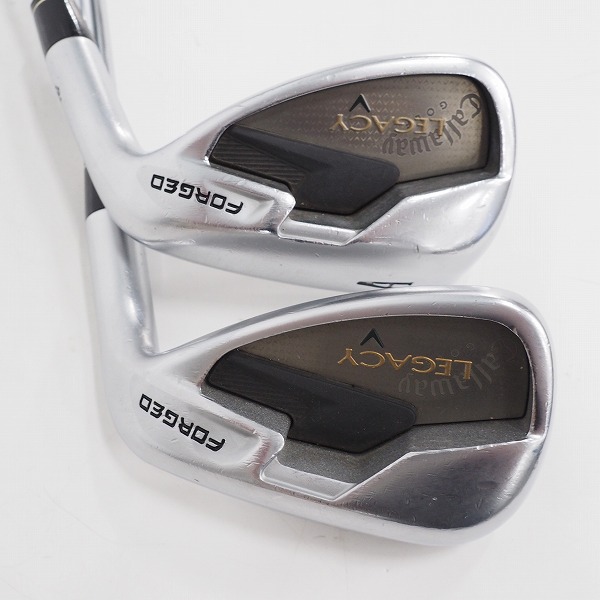 実際に弊社で買取させて頂いたCallaway/キャロウェイ LEGACY FORGED/レガシー フォージド アイアン #5~9,P,A,Sw 8本 True Temper GS95 FLEX:R300の画像 5枚目