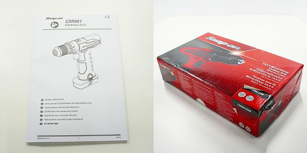 実際に弊社で買取させて頂いたSnap-on/スナップオン CDR861O 14.4V 3/8 コードレス 電動ドリル 動作確認済みの画像 9枚目