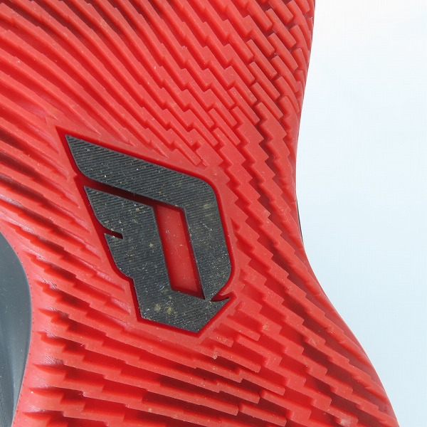 実際に弊社で買取させて頂いたadidas×A BATHING APE/アディダス×アベイシングエイプ Dame 9 Better Scarlet//デイム9 ベタースカーレット IH0786/26の画像 7枚目