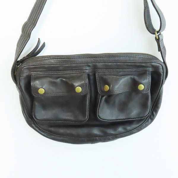 実際に弊社で買取させて頂いたPORTER/ポーター HORSEMAN/ホースマン レザー ショルダーバッグ