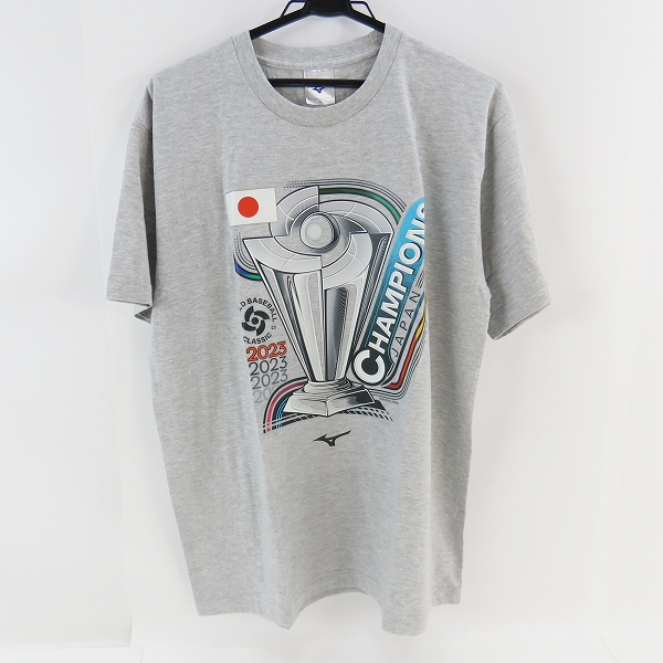 実際に弊社で買取させて頂いたMIZUNO/ミズノ WBC 2023 優勝記念 オーセンティック Tシャツ 12JRT3100/Lの画像 0枚目