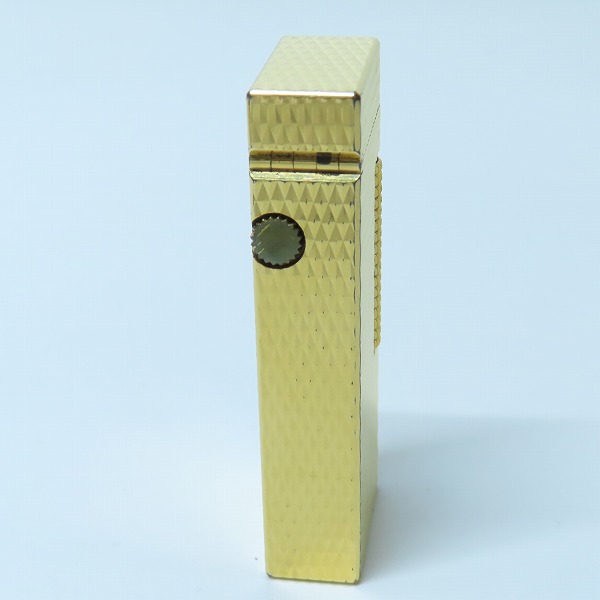 実際に弊社で買取させて頂いたdunhill/ダンヒル サイドローラー ライター ゴールドの画像 2枚目