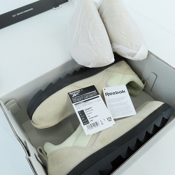 実際に弊社で買取させて頂いた【未使用】Reebok/リーボック beetnik moc modern/ビートニックモック GX4477 /27の画像 8枚目
