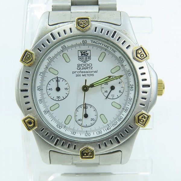 実際に弊社で買取させて頂いたTAG HEUER/タグホイヤー 2000シリーズ 腕時計 S87006E/999.213