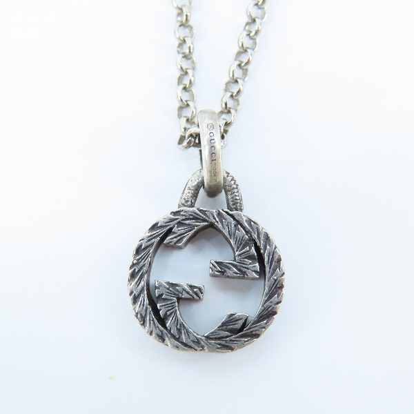 実際に弊社で買取させて頂いたGUCCI/グッチ インターロッキングG ネックレス/ペンダントの画像 1枚目