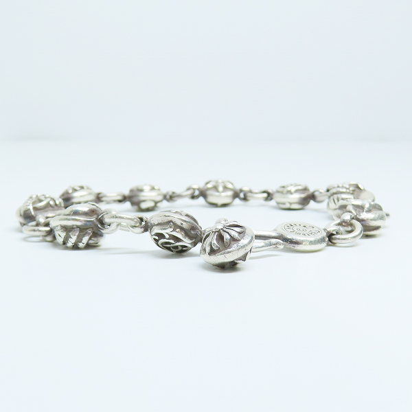 実際に弊社で買取させて頂いたCHROME HEARTS/クロムハーツ ＃2 マルチボール ブレスレットの画像 3枚目