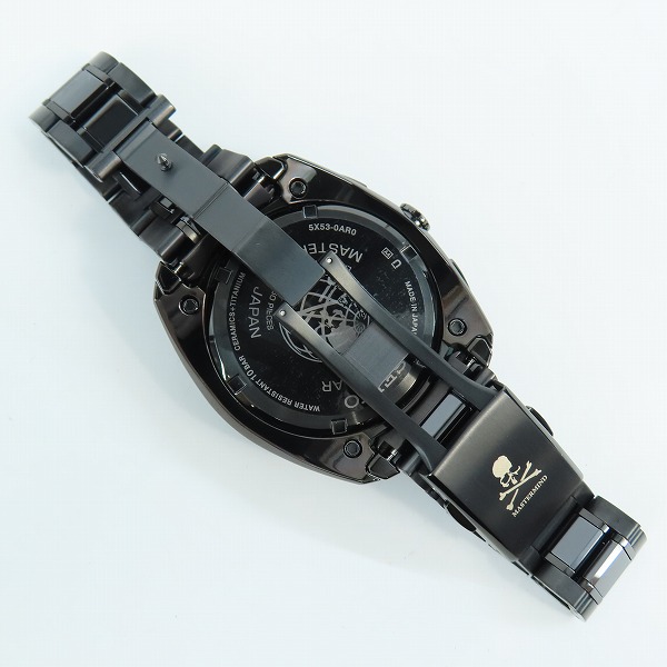 実際に弊社で買取させて頂いたSEIKO×MASTERMIND/セイコー×マスターマインド ASTRON Revolution Line 数量限定150本 腕時計 5X53-0AR0/SBXC041の画像 4枚目