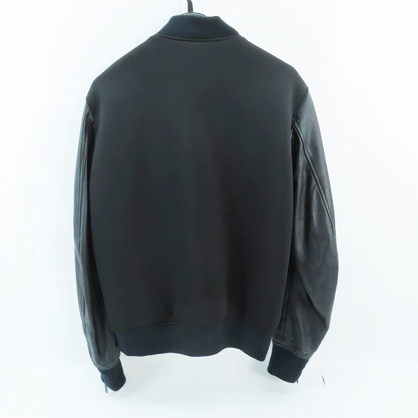 実際に弊社で買取させて頂いたDIESEL/ディーゼル レザー 中綿ブルゾン キルティング/Lの画像 1枚目