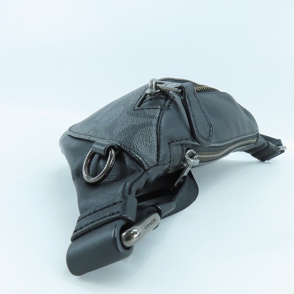 実際に弊社で買取させて頂いたCOACH/コーチ シグネチャー ボディバック  F84711の画像 2枚目