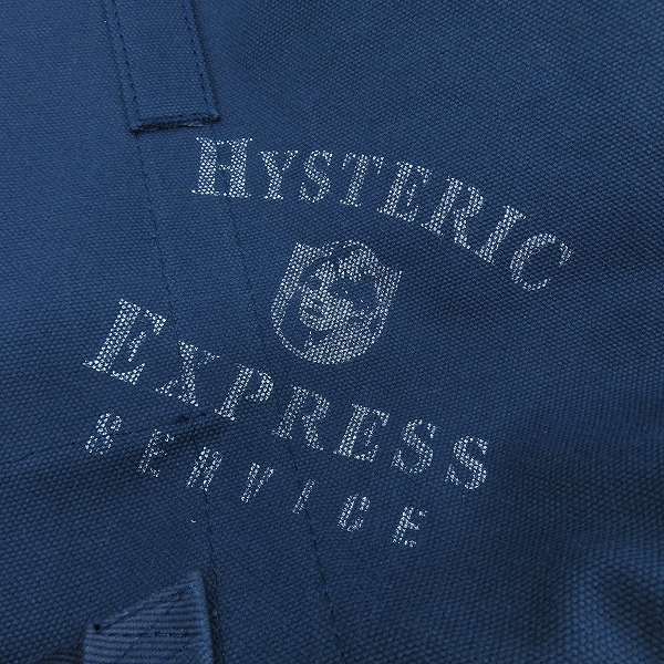 実際に弊社で買取させて頂いた【未使用】HYSTERIC GLAMOUR/ヒステリックグラマー トートバッグ ネイビーの画像 5枚目