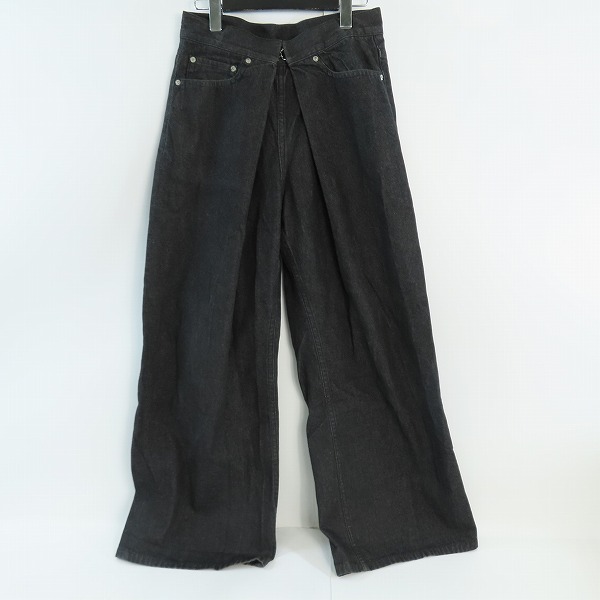 実際に弊社で買取させて頂いたJOHN LAWRENCE SULLIVAN/ジョンローレンスサリバン ワイド デニムパンツ Rigid Denim Wide Pants/JLSW-15/M