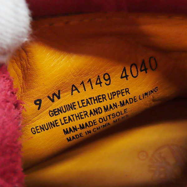 実際に弊社で買取させて頂いたTimberland/ティンバーランド 6inch PREMIUM BOOT/シックスインチプレミアムブーツ A1149/9Wの画像 5枚目