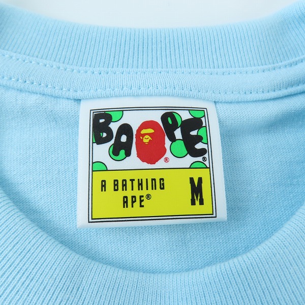 実際に弊社で買取させて頂いたA BATHING APE/アベイジングエイプ GOLDFISH SCOOPING TEE 金魚/Mの画像 2枚目