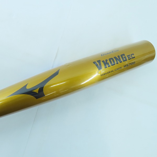 実際に弊社で買取させて頂いた【未開封】MIZUNO/ミズノ VコングEC グローバルエリート  野球 硬式用金属バット 1CJMH12983 の画像 1枚目