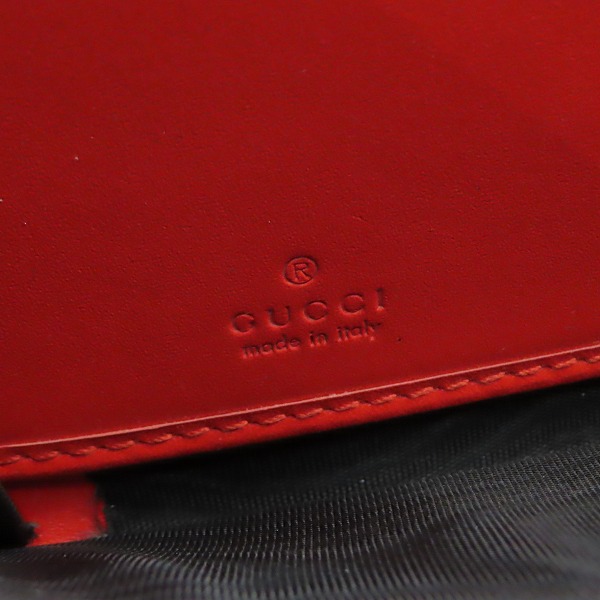 実際に弊社で買取させて頂いたGUCCI/グッチ グッチシマラウンドジップ長財布 307987-525040の画像 4枚目